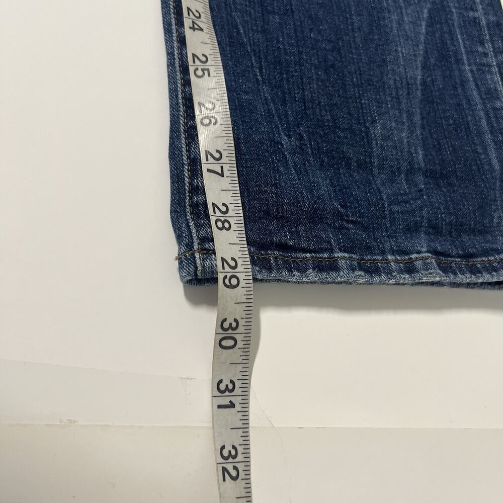 Banana Republic Premium Denim Womens Boyfriend Jeans Size 30 Blue 5 Wide Leg - Picture 11 of 11
